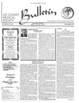 As I Recall... December 2001 by Lee County Medical Society