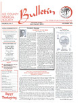 As I Recall... November 2002 by Lee County Medical Society