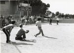 ECC plays baseball with staff and students
