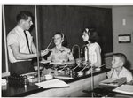 Instructor teaching students in a lab