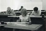 Four students in class